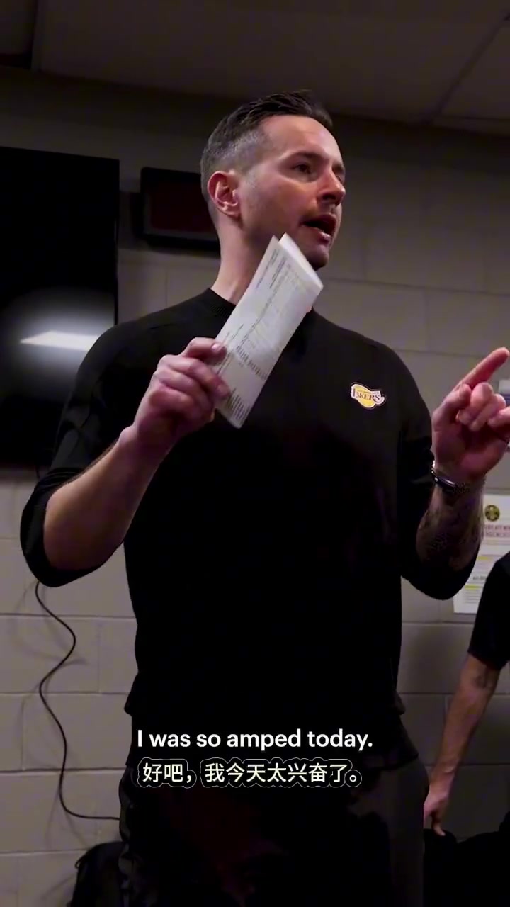 雷迪克 戰(zhàn)勝掘金后在更衣室的發(fā)言：盧卡，你回來的真好！