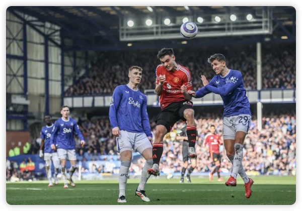 貝托連續4輪破門B費建功 曼聯連追兩球2-2埃弗頓