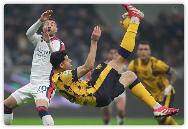 勞塔羅頭球制勝 國米1-0熱那亞先賽登頂積分榜 